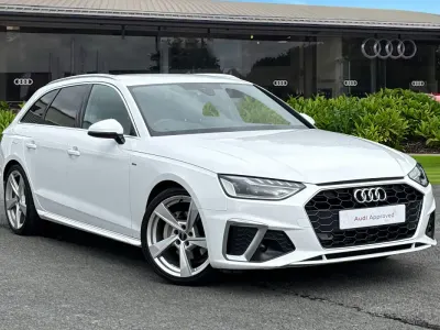Used Audi A4 S-Line 204 HP (150 kW) 2024 White Estate