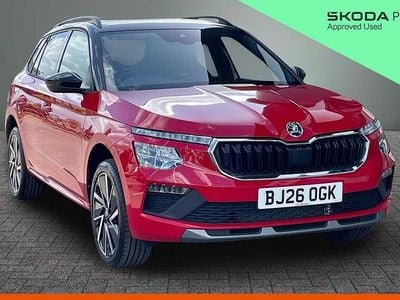 New Skoda Kamiq Design Edition 115 HP (84 kW) 2026 Velvet red metallic black magic pearl effect SUV