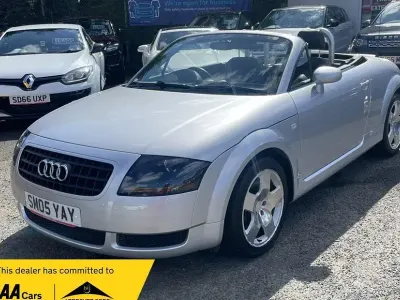 Used Audi TT Roadster Performance 150 HP (110 kW) 2005 Silver Cabriolet