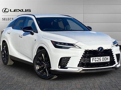 Used Lexus RX450h+ Sport Design Packet 309 HP (227 kW) 2025 F sport white SUV