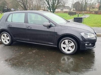 Used VW Golf VII Match 110 HP (80 kW) 2015 Black Hatchback