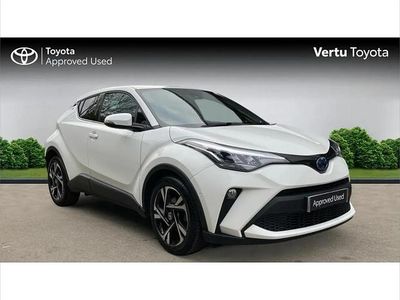 White Used 2023 Toyota C-HR Design SUV | £20,380 (Fair price)