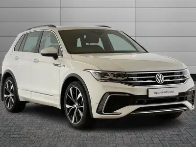 Used VW Tiguan R-line 200 HP (147 kW) 2021 Pure white SUV