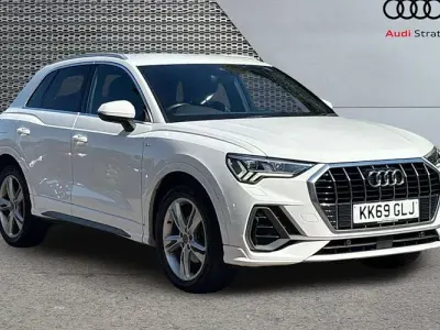 Used Audi Q3 Sportback S-Line 150 HP (110 kW) 2019 White SUV