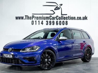 Used VW Golf VII R 300 HP (220 kW) 2020 Lapiz blue Estate