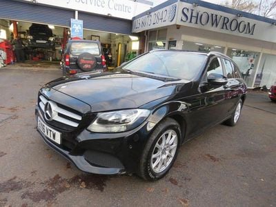 Black Used 2016 Mercedes C220 Executive Estate | £10,489 (Good price)