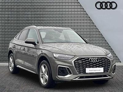Used Audi Q5 S-Line 200 HP (147 kW) 2022 Grey SUV