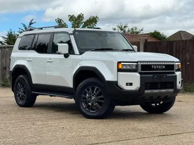 New Toyota Land Cruiser 2025 White SUV