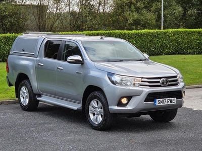 Silver Used 2017 Toyota HiLux Pickup | £16,494 (Fair price)