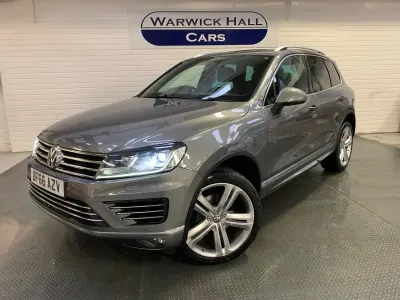 Używany VW Touareg R-line Plus 2016 Szary SUV