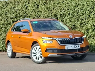 Used Skoda 110 R SE Drive 110 HP (80 kW) 2023 Orange Hatchback