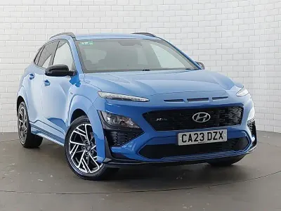 Used Hyundai Kona N Line 120 HP (88 kW) 2023 Blue SUV