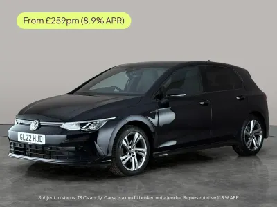 Used VW Golf VIII R-line 150 HP (110 kW) 2022 Black Hatchback