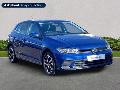 Used VW Polo Life 80 HP (58 kW) 2022 Blue Hatchback