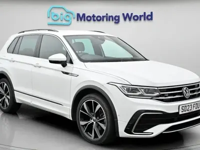 Używany VW Tiguan R-line 150 KM (110 kW) 2023 Biały SUV