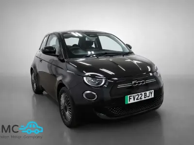 Used Fiat 500e Icon 86 kW (118 HP) 2022 Black Hatchback