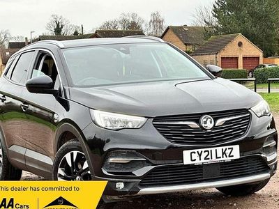 Used Vauxhall Grandland X Edition 130 HP (95 kW) 2021 Black SUV
