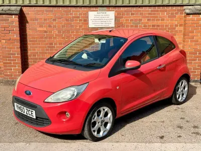 Used Ford Ka Titanium 69 HP (50 kW) 2010 Red Hatchback