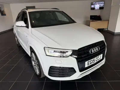 Used Audi Q3 S-line plus 2015 White SUV