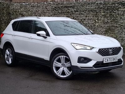 Second-hand Seat Tarraco XCELLENCE Lux 150 CP (110 kW) 2020 Alb SUV