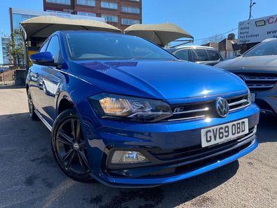 Used VW Polo R-line 2019 Blue Hatchback