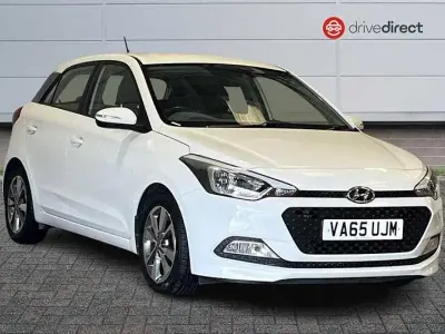 Używany Hyundai i20 SE 84 KM (61 kW) 2016 Biały Hatchback