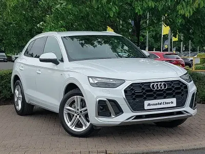 Used Audi Q5 S-Line 204 HP (150 kW) 2021 White SUV