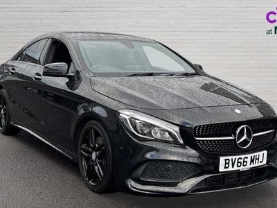 Black Used 2016 Mercedes CLA220 AMG line Sedan | £12,299 (Fair price)