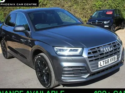 Used Audi Q5 S-Line 252 HP (185 kW) 2018 Daytona grey metallic SUV