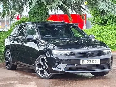 Used Vauxhall Astra Ultimate 2023 Black Hatchback