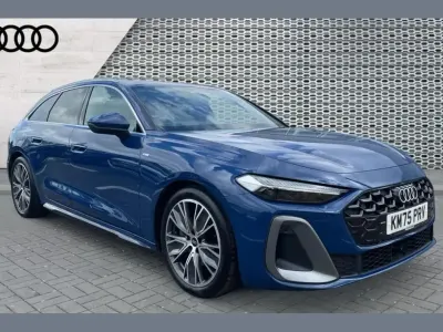 Used Audi A5 S-Line 200 HP (147 kW) 2025 Blue Estate