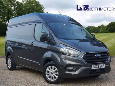 Used Ford Transit Custom Limited 130 HP (95 kW) 2022 Grey Van