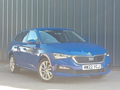 Blue Used 2022 Skoda Scala SE L Hatchback | £14,298 (Fair price)