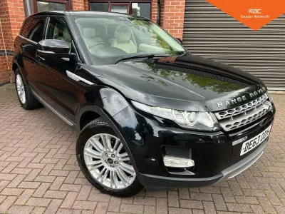 Used Land Rover Range Rover evoque Prestige 2013 Black SUV