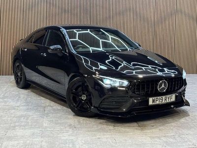 Used Mercedes CLA220 AMG Line Premium 190 HP (139 kW) 2019 Black Sedan