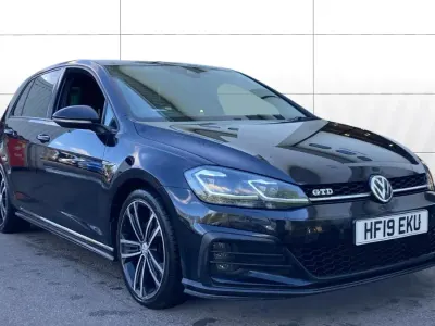 Second-hand VW Golf VII GTD 184 CP (135 kW) 2019 Negru Hatchback