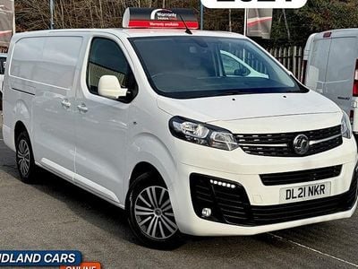 Used Vauxhall Vivaro Sportive 101 HP (74 kW) 2021 White MPV