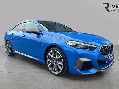 Used BMW M235 Comfort Edition 306 HP (225 kW) 2021 Blue Sedan
