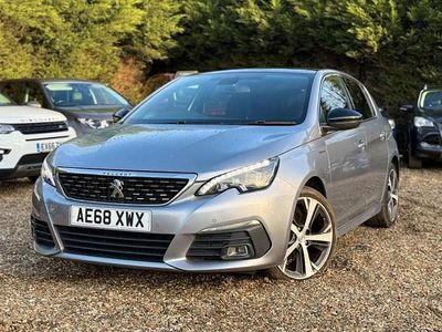 Grey Used 2018 Peugeot 308 GT-line Hatchback | £6,985 (Fair price)