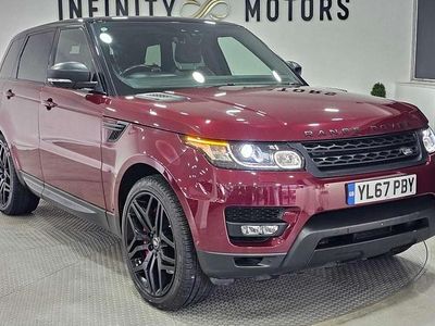 Red Used 2018 Land Rover Range Rover Sport HSE Dynamic SUV | £26,000 (Fair price)
