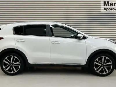Używany Kia Sportage 136 KM (100 kW) 2020 Biały SUV