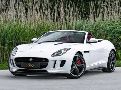 Używany Jaguar F-Type Supercharged 495 KM (364 kW) 2013 Biały Kabriolet