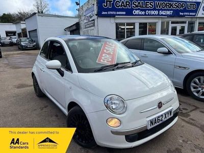 used Fiat 500 1.2 Lounge 3dr [Start Stop]