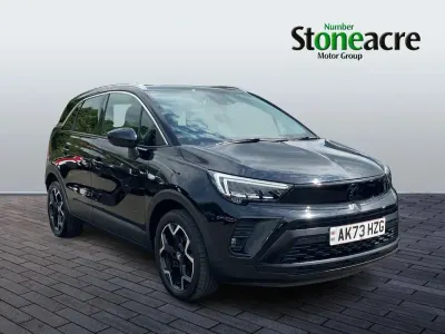 Used Vauxhall Crossland Ultimate 110 HP (80 kW) 2023 Black SUV