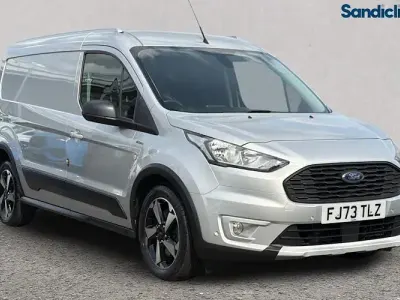 Used Ford Transit Active 101 HP (74 kW) 2023 Moondust silver Van