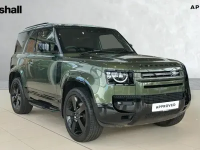 Used Land Rover Defender SE Dynamic 249 HP (183 kW) 2025 Metallic  woolstone green SUV