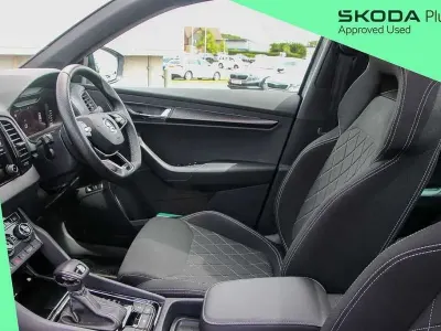 Used Skoda Karoq SportLine 150 HP (110 kW) 2024 Graphite grey metallic SUV
