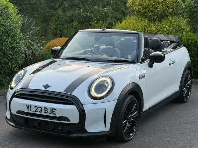 Used Mini Cooper Cabriolet Exclusive 2023 White Cabriolet