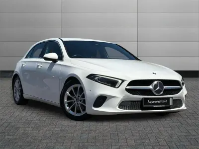 Used Mercedes A200 Executive 161 HP (118 kW) 2020 White Hatchback
