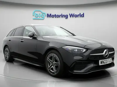 Used Mercedes C300e AMG Line Premium Plus 2023 Black Estate